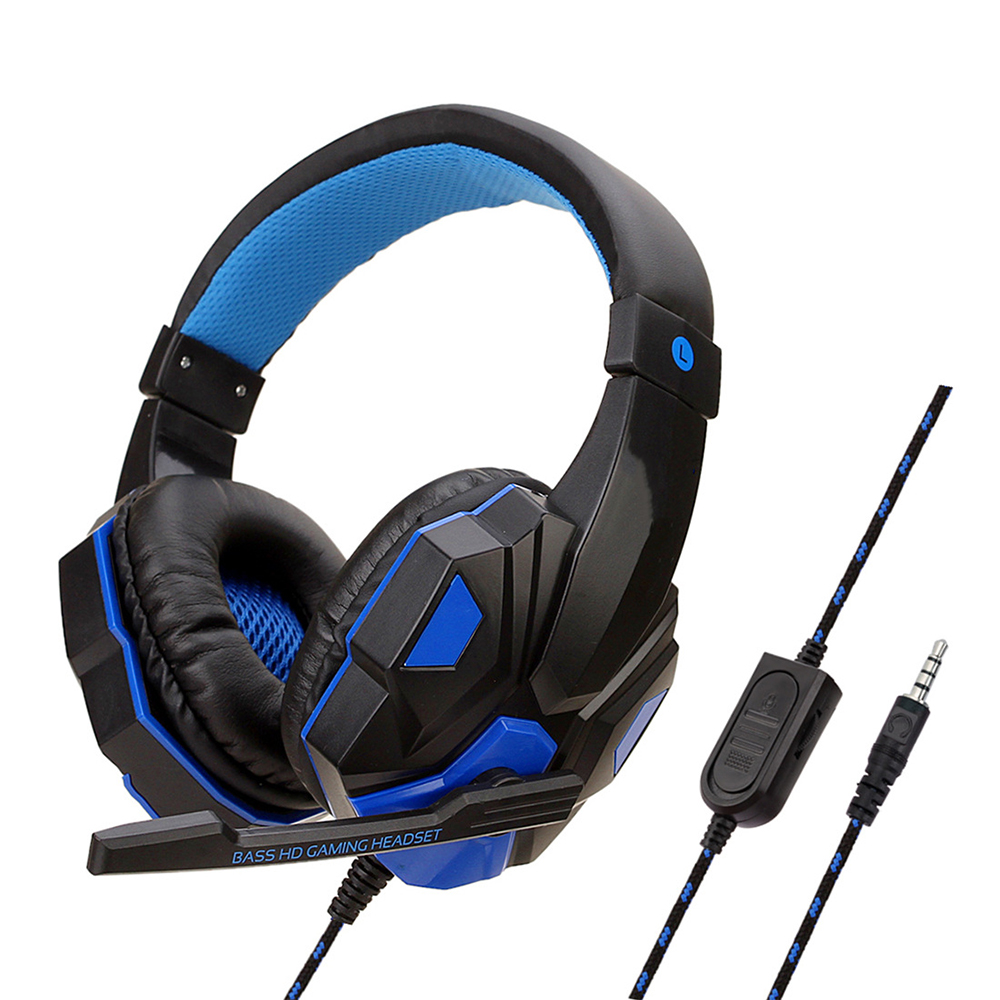 Esports Gaming Headphones - Headphone Gaming berkabel, untuk PS4 PS5