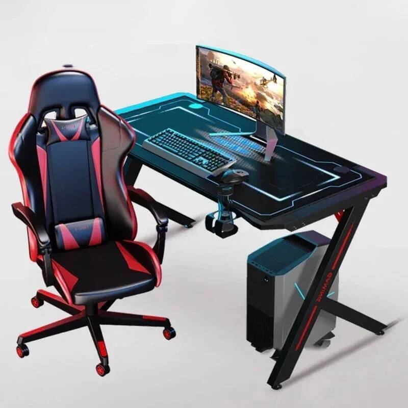 Rgb Gaming Chair - Meja Komputer E-sports Desktop Gaya Nordik