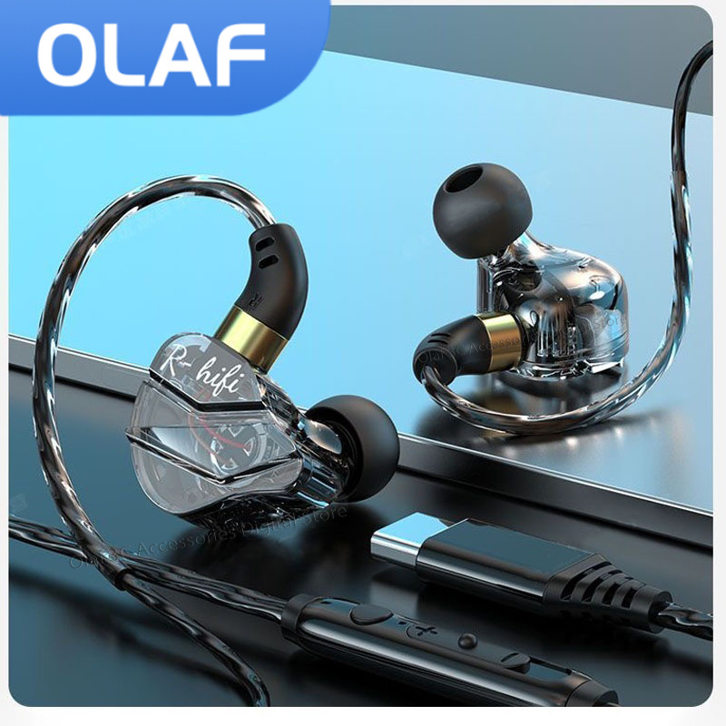 Esports Gaming Headphones - OLAF headphone Gaming tipe C, earphone