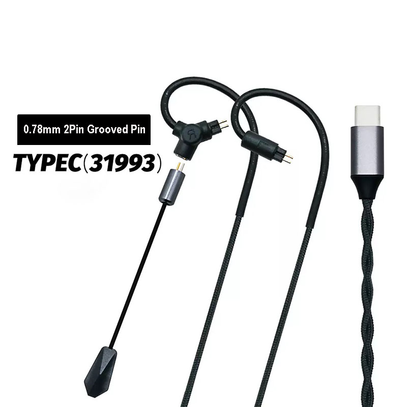 Esports Gaming Mobile - Kabel Earphone Gaming 0.78 QDC MMCX
