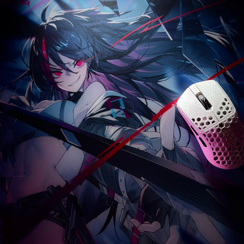 Alas Mouse Kaca Baru H-Hachiwa - Esports Gaming Brands ulasan dan harga