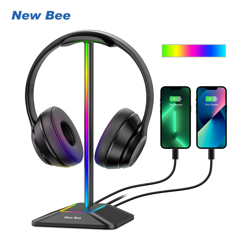 Bee Z8 RGB headphone pemegang  - Esports Gaming Headphones ulasan dan harga