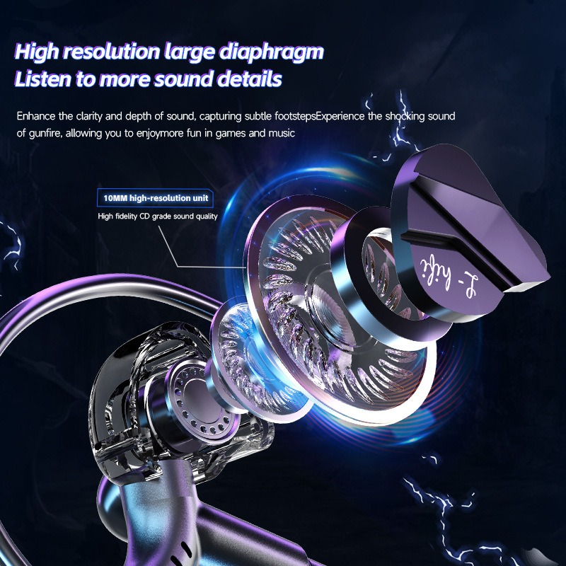Headset game e-sports 7.1, hea - Esports Gaming Headphones ulasan dan harga