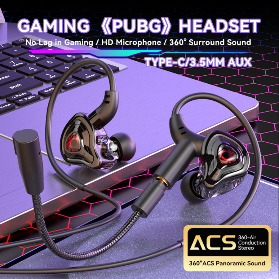 Headset Gaming Esports Suara S - Esports Gaming Mobile ulasan dan harga