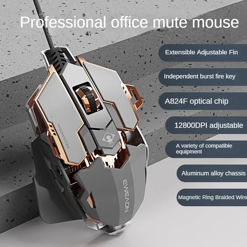 MK500 Esports Mouse Gaming ber - Esports Gaming Mouse Weight Adjustable ulasan dan harga