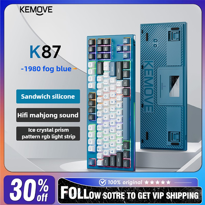 KEMOVE K87 Keyboard Mekanik Ni - Esports Gaming Business ulasan dan harga
