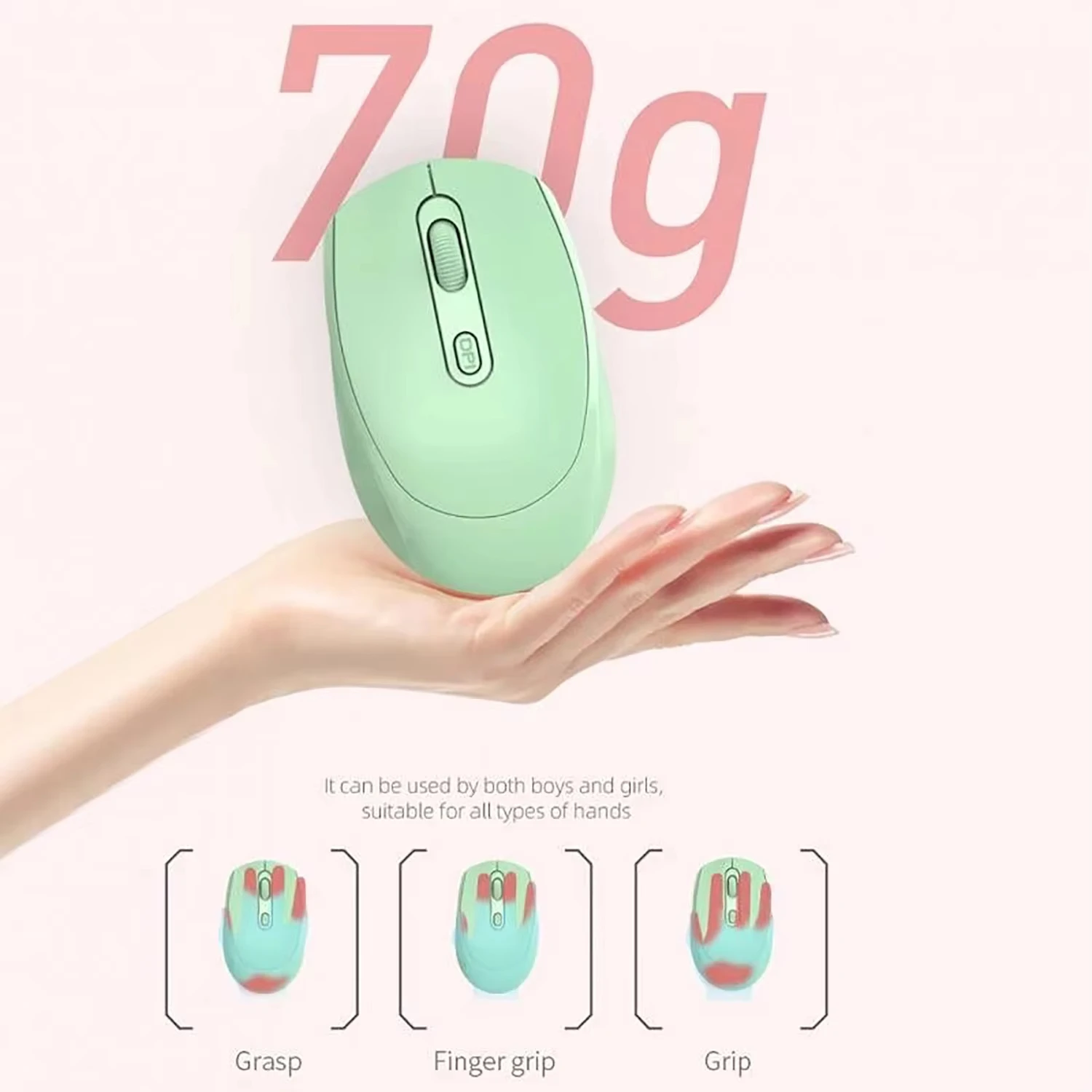 Mouse Bluetooth Nirkabel Unive - Esports Gaming Business ulasan dan harga