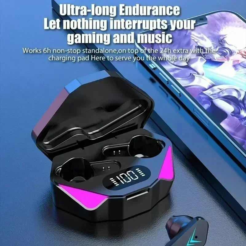 Earphone Bluetooth TWS Baru He - Esports Gaming Mobile ulasan dan harga