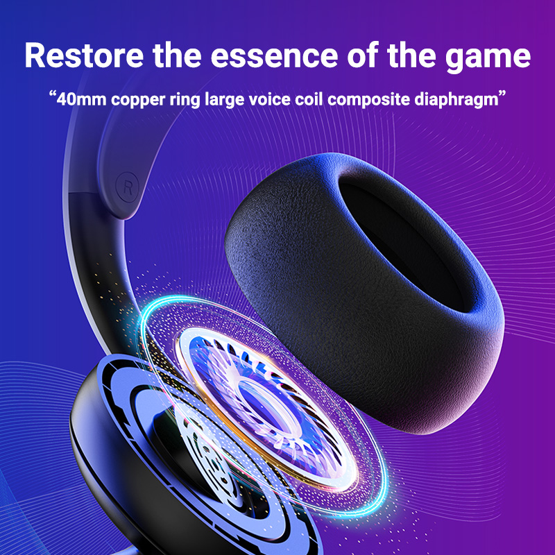 Headset Gaming 2.4G Wireless/W - Esports Gaming Mobile ulasan dan harga