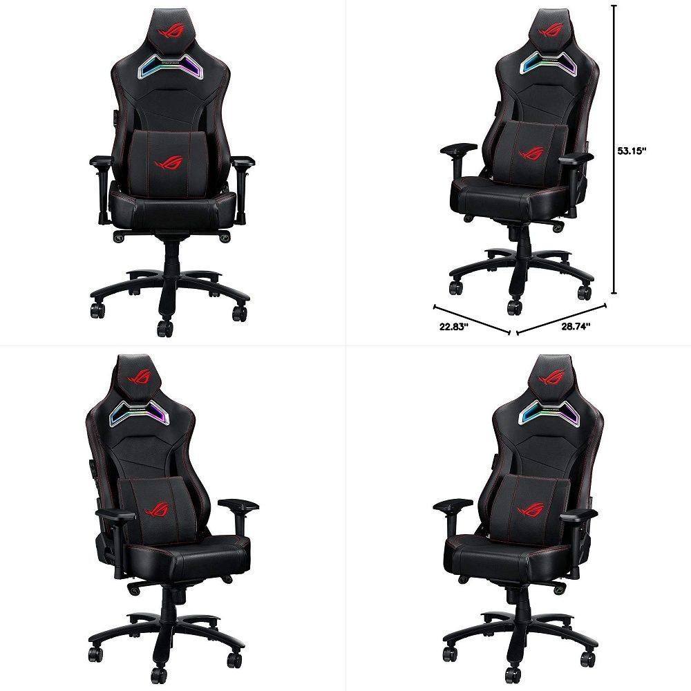 Kursi Gaming ROG Chariot RGB d - Rgb Gaming Chair ulasan dan harga