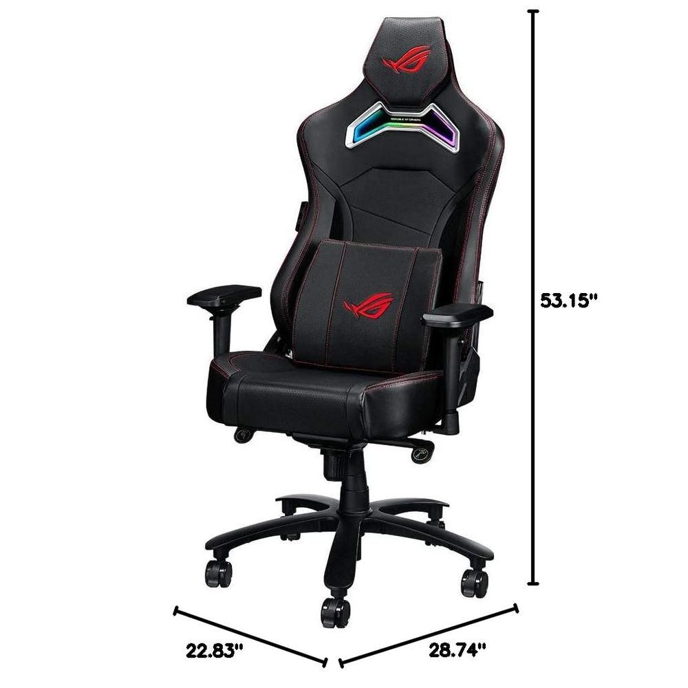Kursi Gaming ROG Chariot RGB d - Rgb Gaming Chair ulasan dan harga