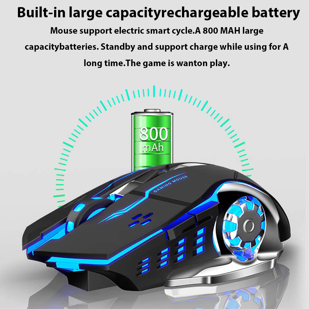 Mouse game nirkabel lampu lata - Esports Gaming Pc ulasan dan harga