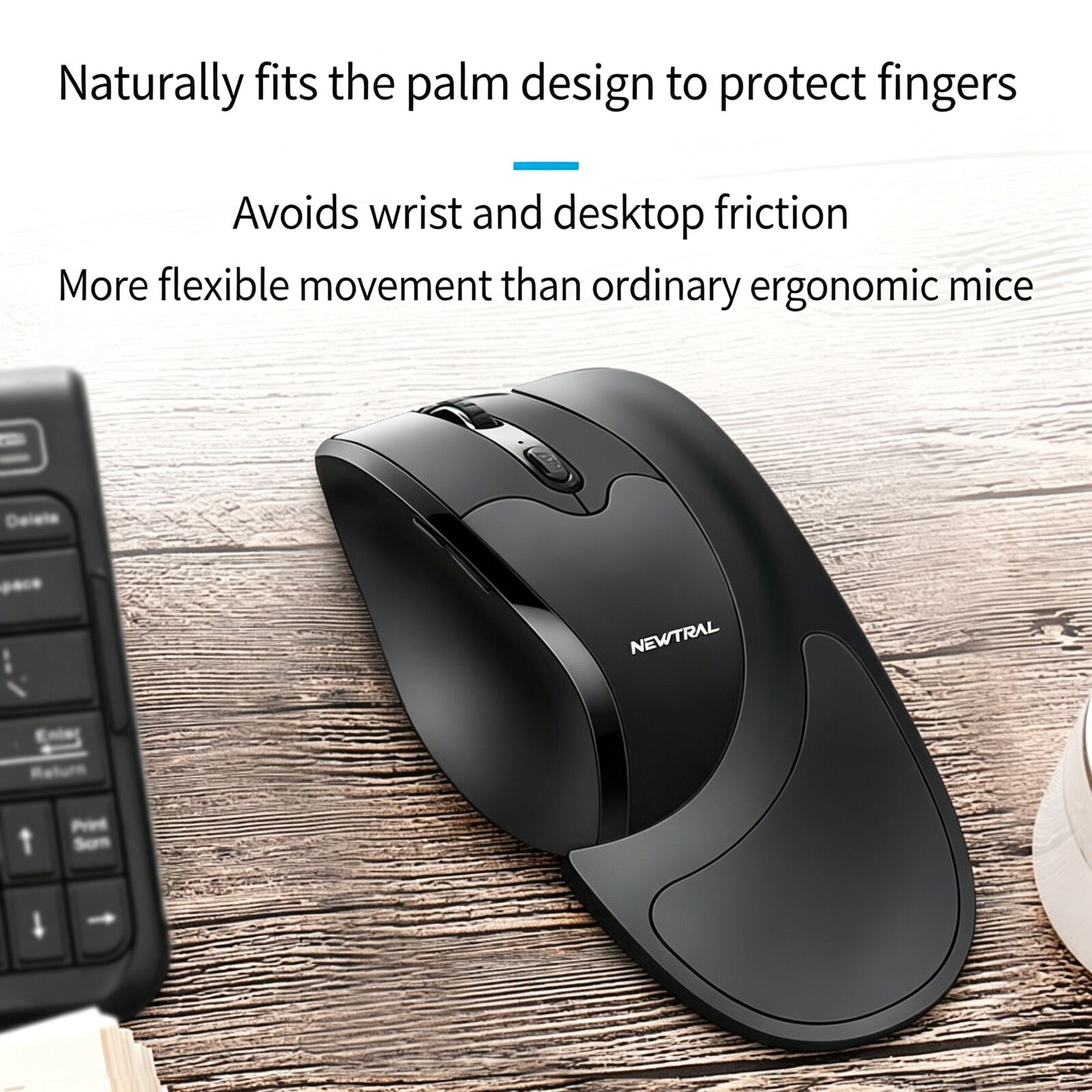 Mouse Optik Ergonomis Vertikal - Esports Gaming Mouse Weight Adjustable ulasan dan harga