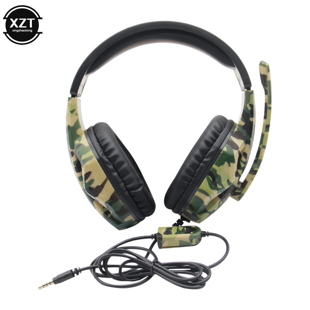 Headset Gaming Kamuflase 3.5Mm - Esports Gaming Headphones ulasan dan harga