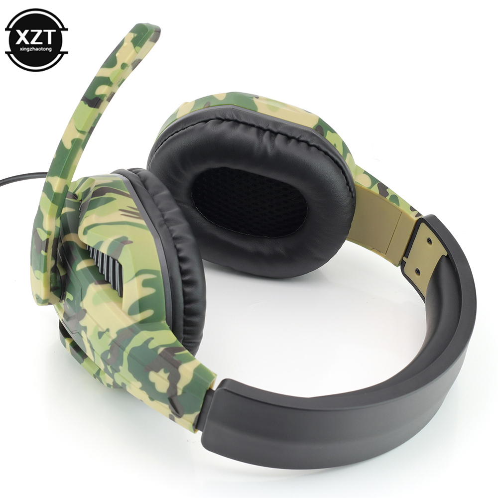 Headset Gaming Kamuflase 3.5Mm - Esports Gaming Headphones ulasan dan harga