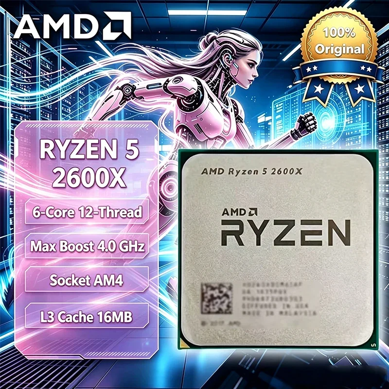 Prosesor Desktop AMD R5 2600X  - Esports Gaming Pc ulasan dan harga