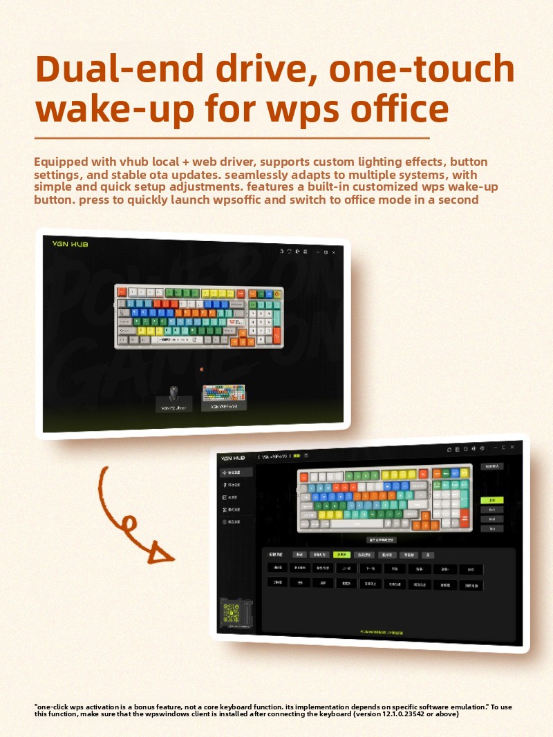 VGN V98Pro V3 Keyboard Mekanik - Esports Gaming Brands ulasan dan harga
