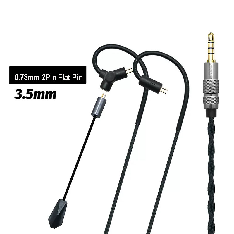 Kabel Earphone Gaming 0.78 QDC - Esports Gaming Mobile ulasan dan harga